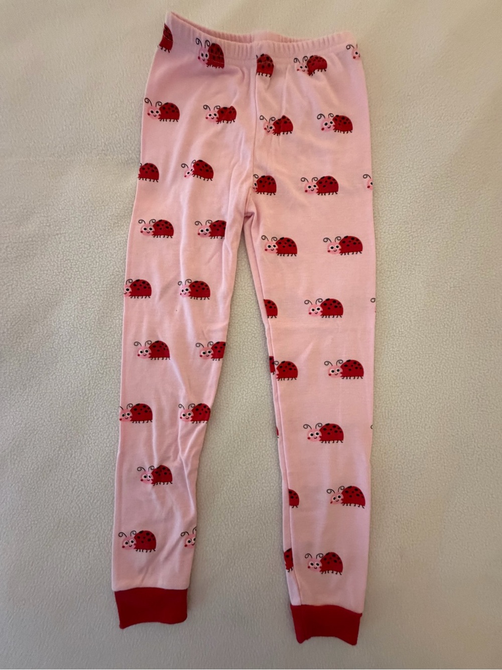 Red & Pink Ladybug Pajama Set - Picture 6 of 7